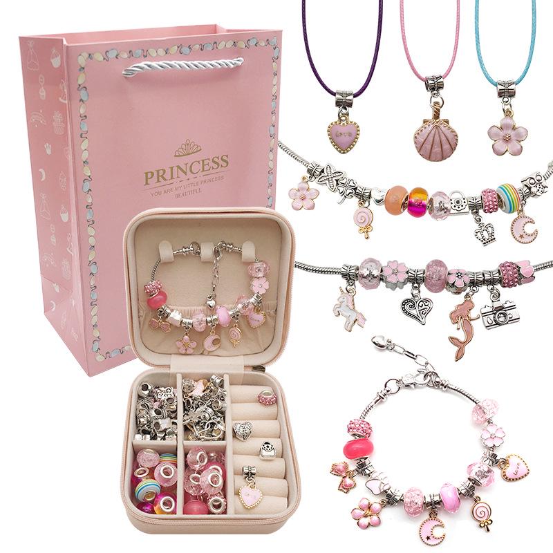 

DIY Beaded Bracelet Kit for Girls Aged 6-12 | Creative Jewelry Set Gift Box