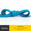 Elastic Sneakers Flat Shoelaces for Shoes AF1 Metal Head Shoe Laces Women Man Shoelace Shoes Accessories Cordones Apatillas