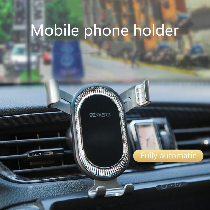 360° drehbare Auto-Handyhalterung Halterung Schwerkraftverbindung Automatisches Schloss für Smartphones