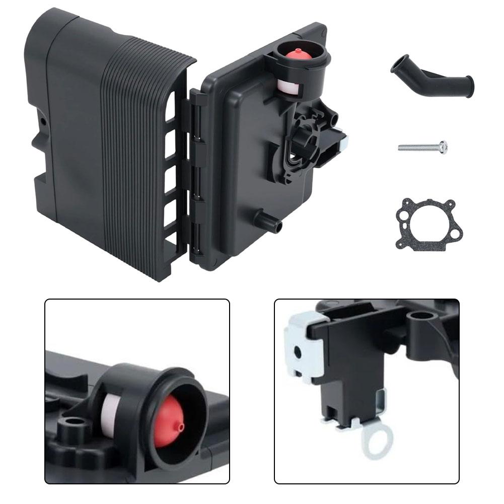 Black Air Cleaner Base Robust ABS Construction Minimizes Air Leaks Straightforward Installation For 122000 Model BS Engines