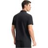FILA Athletics Tennis Series Logo Sun Protection Knitted Short Sleeve Polo Shirt Men tops Deep-Black A11M523103F-BK