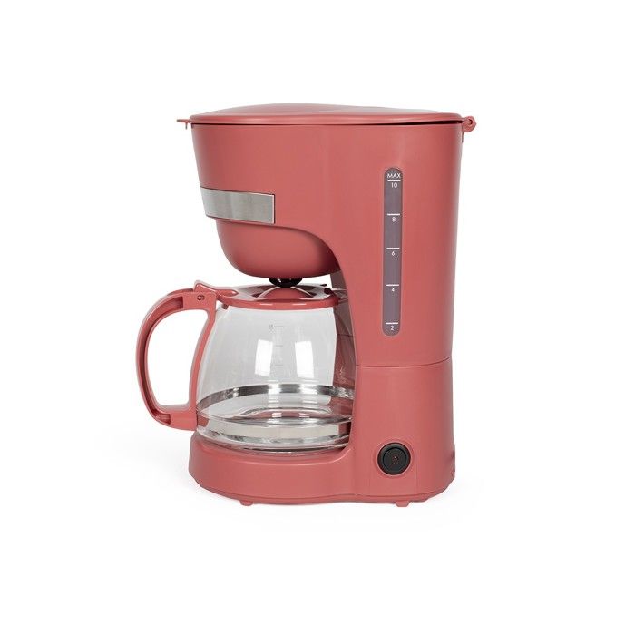 Elektrický kávovar - Livoo - DOD200RC - Chili červená