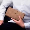 Hasp Business Wallet Large Capacity Card Holder Fashion Men Long Wallet  Ladies