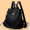 Schoolbag Kangaroo Backpack Women's 1011 New Korean Version Fashion Versatile Large Capacity Travel Backpack Lightweight Anti-School Bag