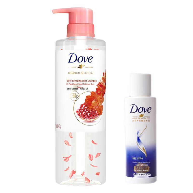 

Dove Radiant & Nourishing Red Pomegranate Shampoo