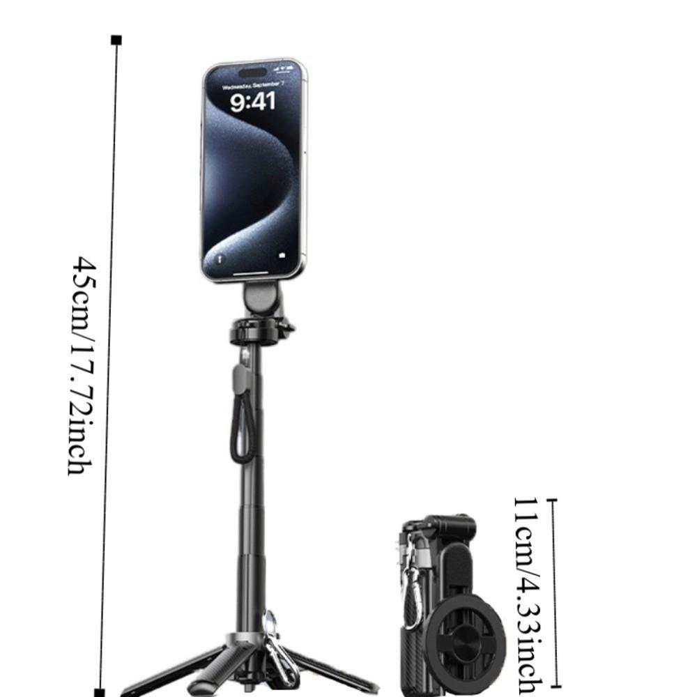 Przenośny Teleskopowy Kijek do Selfie Obracany o 360° Kijek do Selfie Statyw Akcesoria do Telefonu