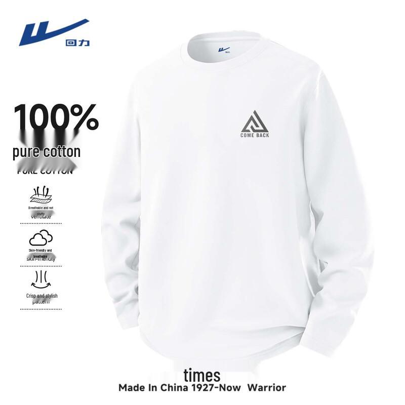 Warrior Men s Loose Fit Long-Sleeve Cotton T-Shirt 5XL