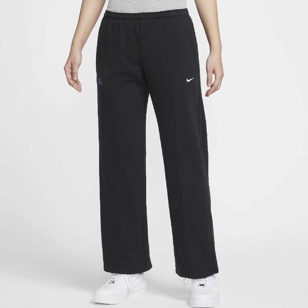 New Nike Sportswear CHILL TERRY Knitted Sports Pants Women's Black HQ4739-010