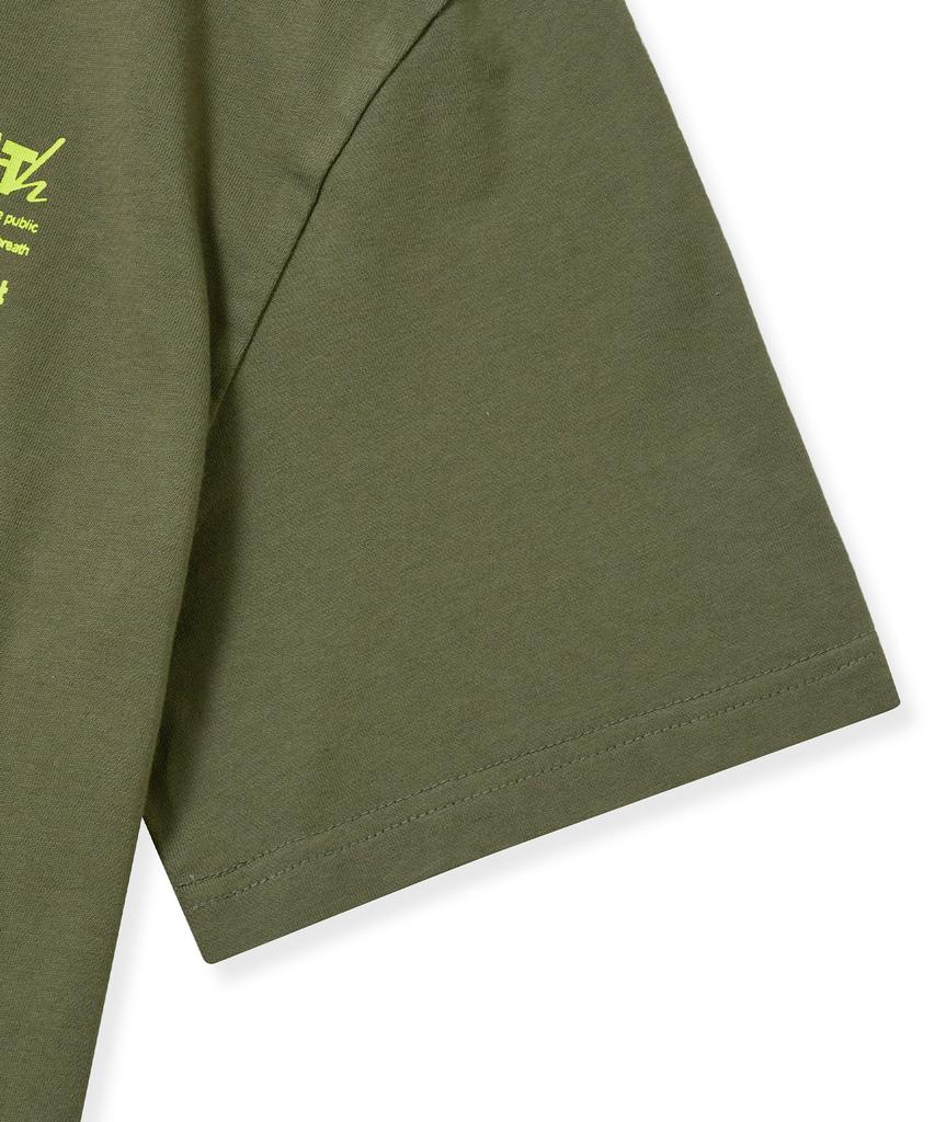 BROWNBREATH Cursorily Tee - Khaki