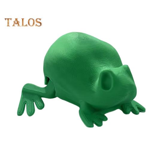 Jumping Frog Toy 3D Printed Frog Model Reptile Figurine Interactive Frog Fidget Toy for Kids And Adults School Projects