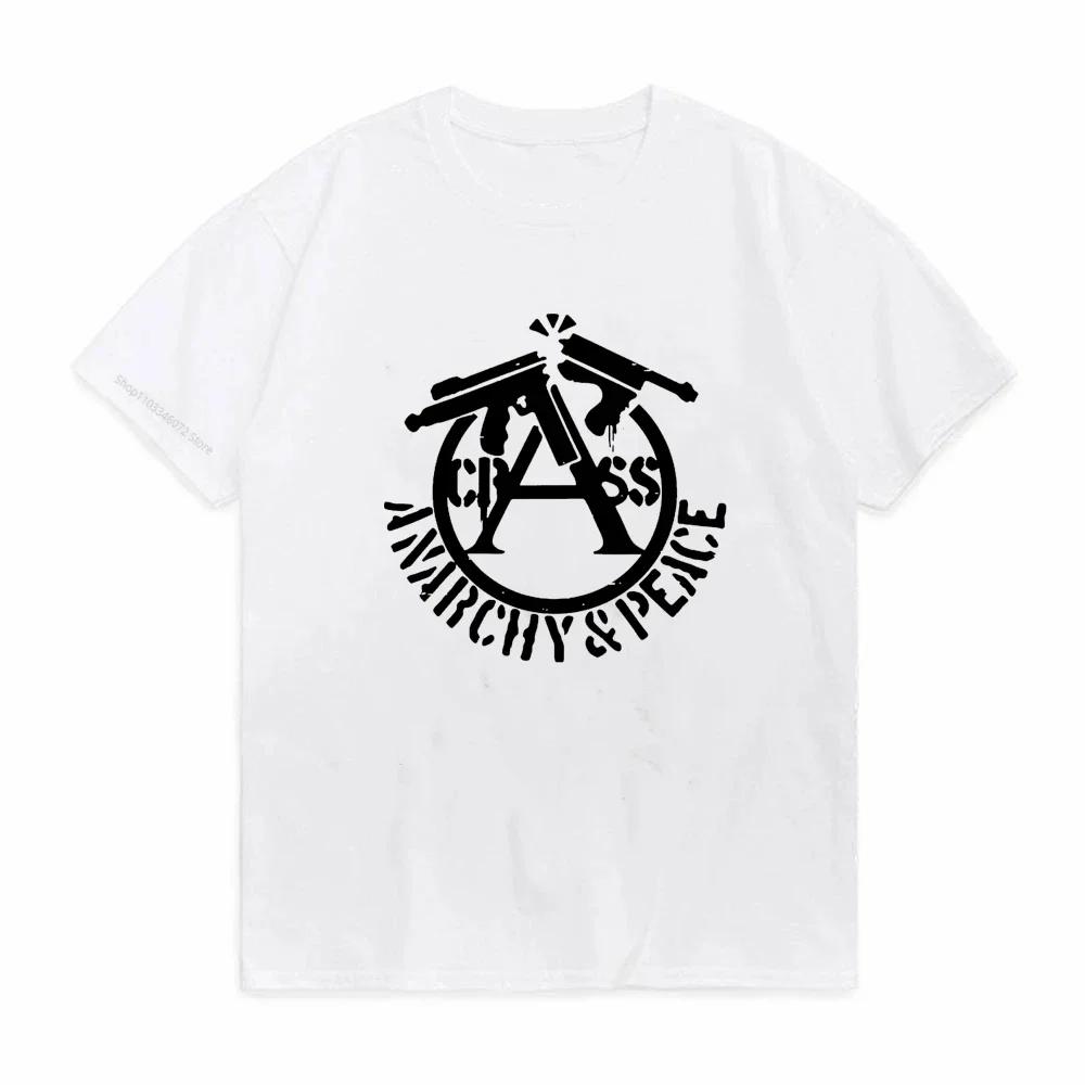 Crass Anarcho Punk Band T-shirts CRASS British Anti War Anarchist Band Man Woman T-Shirt Unisex Pop Y2k Tops