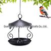 Wrought Iron Waterproof Bird Feeder for Outdoor Courtyard and Garden