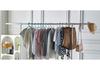 Thickened Steel Pipe Clothes Rack: Reinforced Floor-Standing Rack for Bedroom and Balcony