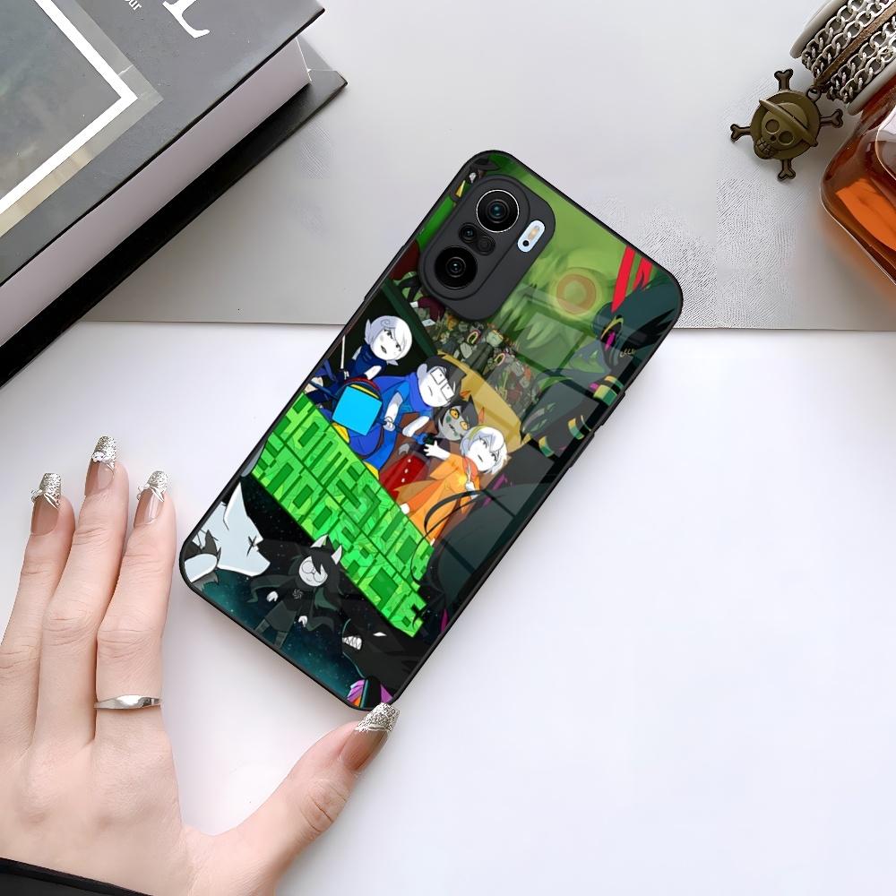 

Мультяшный чехол H-Homestuck для телефона Xiaomi 15 14 13 12 Mi 11 Pro ultra Lite стеклянная крышка Xiaomi 11 Lite 5G NE