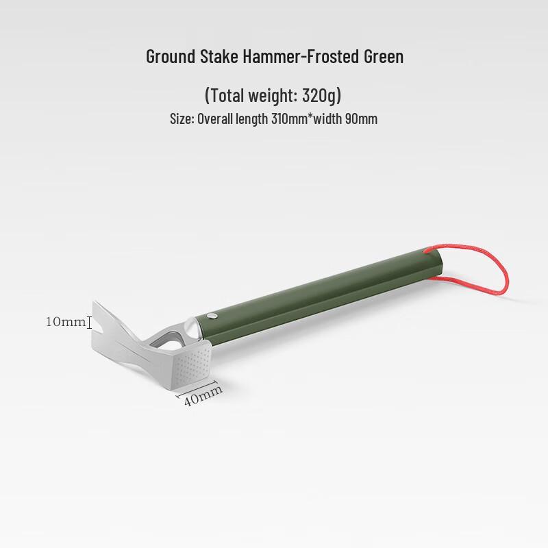 Junkaiwei Outdoor Multi-function Camping Tent Stake Hammer