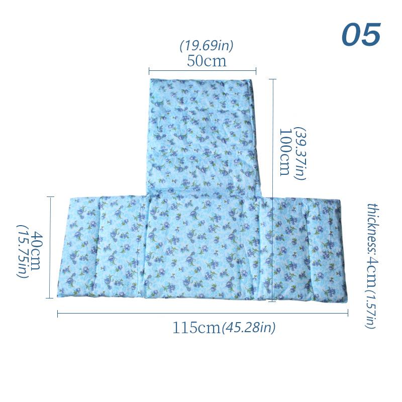 Wheelchair Cushion Thicken Soft Warm Resistant Wheelchair Seat Pad Wheelchair Backrest Cushion Accessories