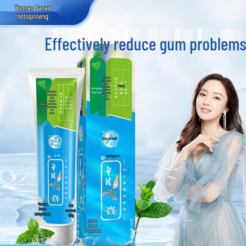 Sanqi Gum Protection Fresh Breath & Whitening Toothpaste