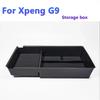 Für Xpeng G9 Auto Armlehne Aufbewahrungsbox Mittelkonsole Organizer Behälter Münzfach Brillen Aufbewahrungsbox ABS Gummi Matte Zubehör
