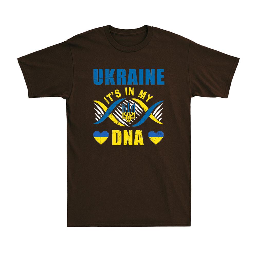 Ukraine Its In My Dna Ukrainian Lover Ukraine Peace Vintage Tshirt