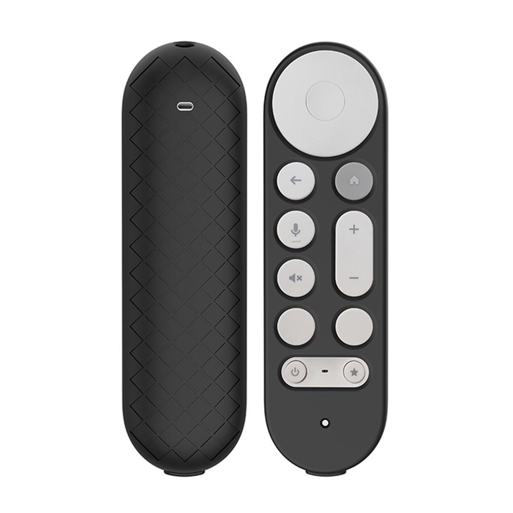 Silikon Fernbedienungshülle Rutschfeste Schutzhülle für Controller Skin Fernbedienungsschutzhülle Fernbedienungsabdeckung für Google TV Streamer 4K