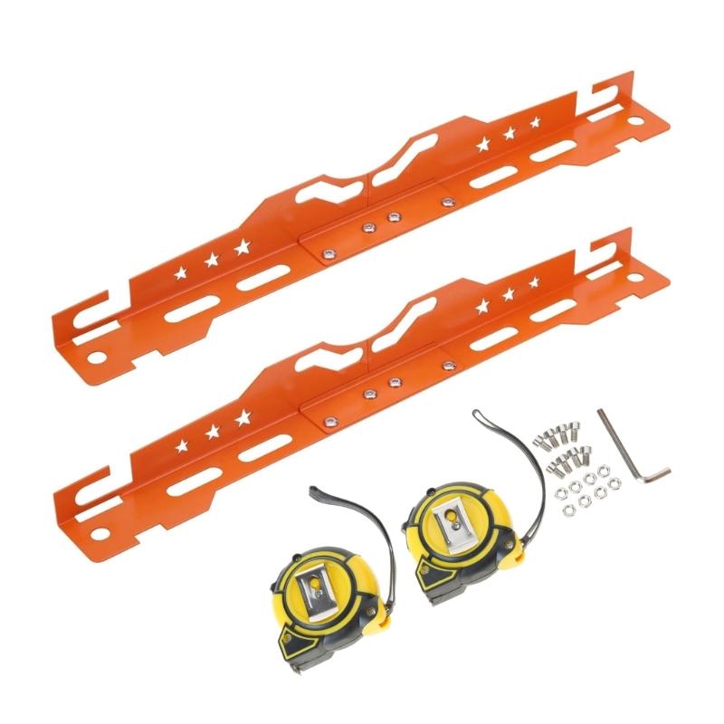 Heavy Duty Toe Alignment Tool Plates Universal Fit Garage Alignment Equipment Tool for Precise Wheel Distance Readings