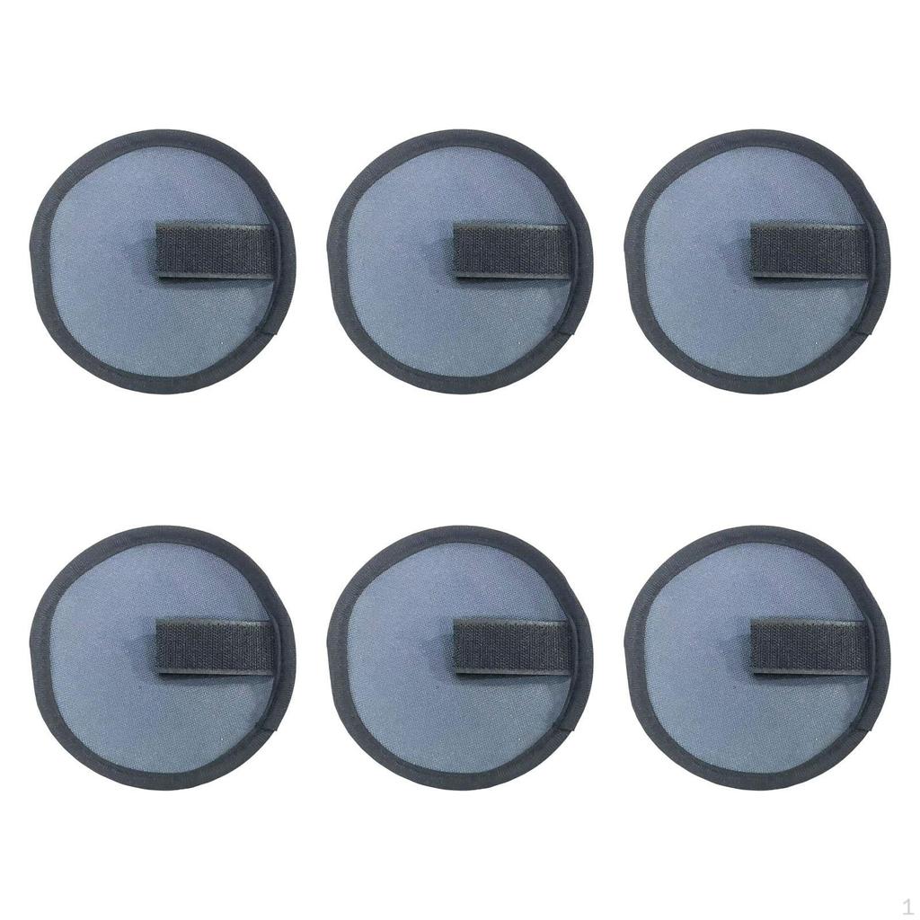 6 Peças de Enroladores Leves para Iscas para Pesca Segura