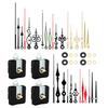Home Office Clock Building with Quiet Quartzs Mechanism and 10 Pairs sHand