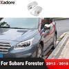 Rearview Mirror Cover Trim For Subaru Forester 2013 2014 2015 2016 2017 2018 Chrome Car Accessories Side Mirrors Cap Overlay