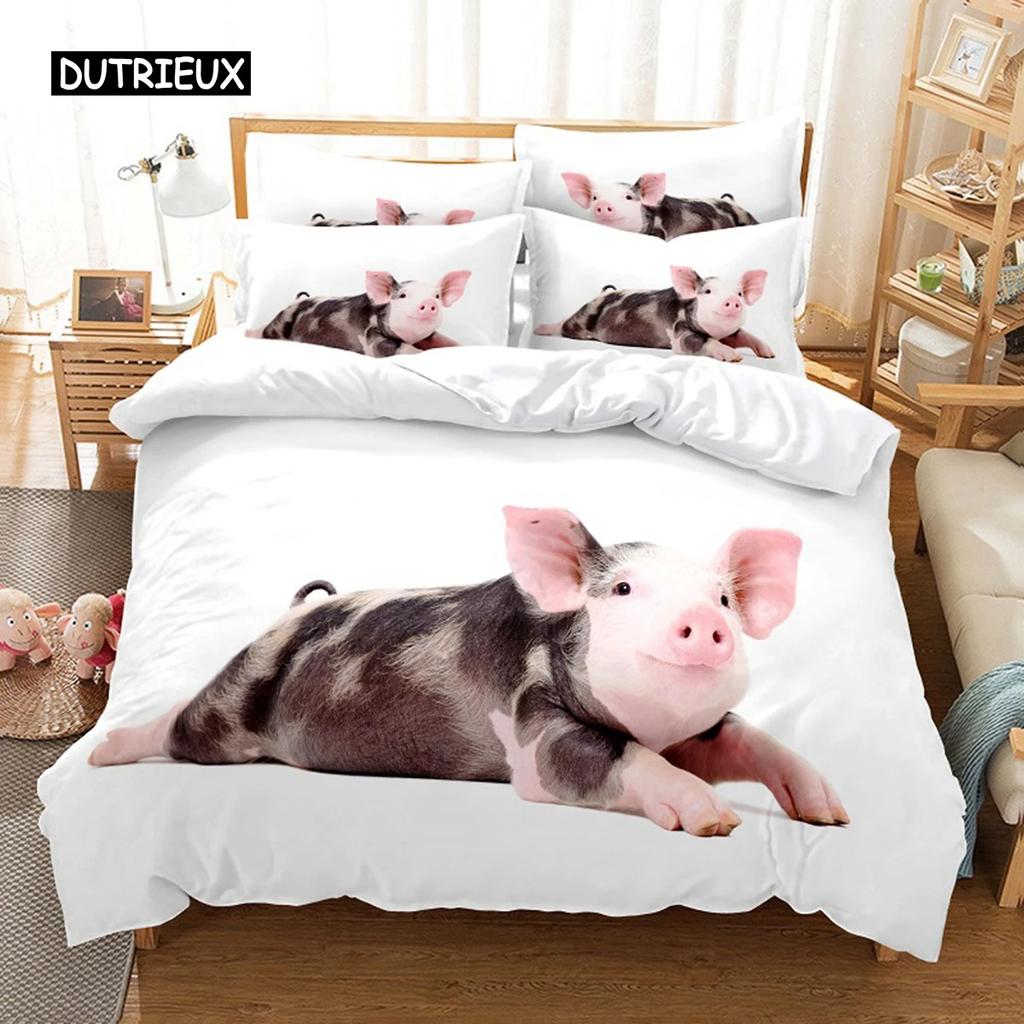 Spider And Animals Bedding Set Microfiber 3D Print Duvet Cover Queen King Size Fashion Des