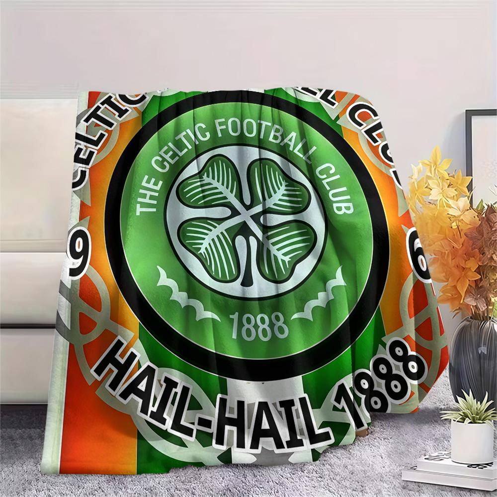 Couverture Flottante Celtic Football Club, Haute qualité Confortable pour Toutes les Saisons, Décoration Intérieure, Chaleur et Confort