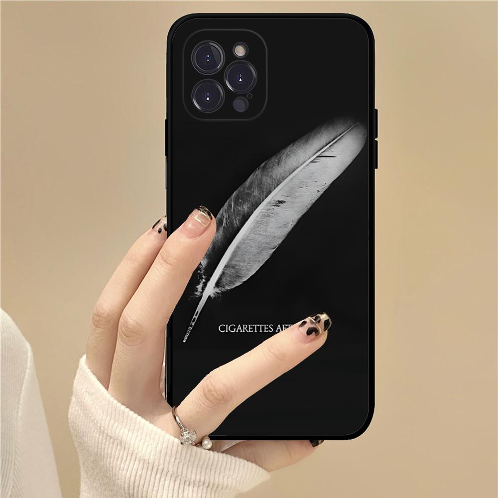 Band Cigarettes After S-Sex Phone Case For iPhone 16 15 14 11 12 13 Mini Pro XS Max Cover 6 7 8 Plus X Funda Shell