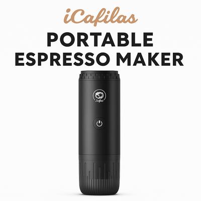 Portable Espresso Coffee Maker 7800mAh 19Bar Pressure/Cold Brew/Heating Compatible With Capsules/Powder/USB-C Recharge