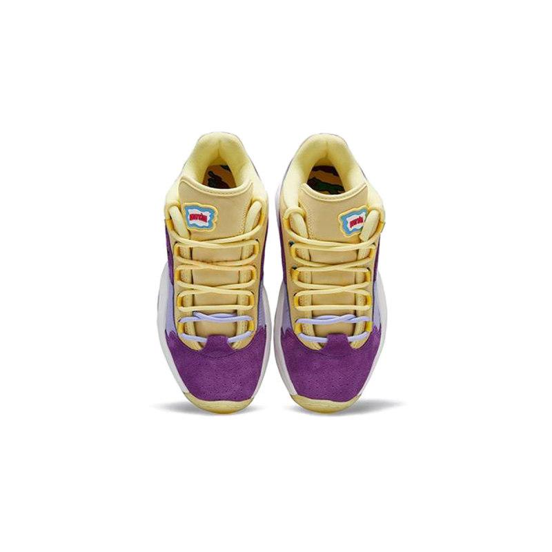 Reebok Bbc Ice Cream X Question Low 'Yellow Lilac Glow' Sneakers G55351