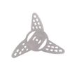 1/3/5 Pezzi Lame per Testina Decespugliatore Tagliabordi in Metallo 130 Mm per Tosaerba Elettrico Parti di Tosaerba Accessori per Attrezzi