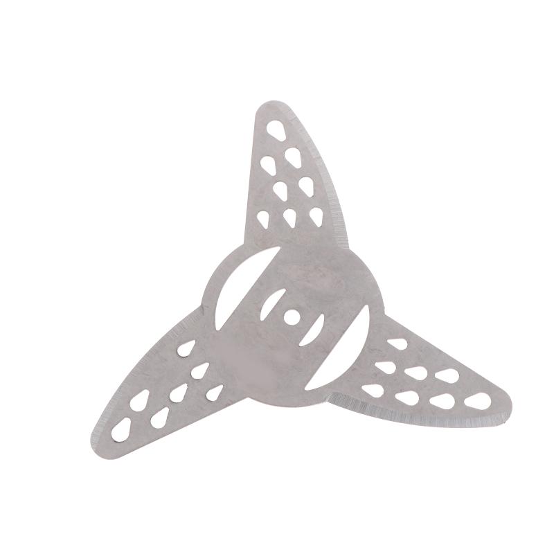 1/3/5 Pezzi Lame per Testina Decespugliatore Tagliabordi in Metallo 130 Mm per Tosaerba Elettrico Parti di Tosaerba Accessori per Attrezzi