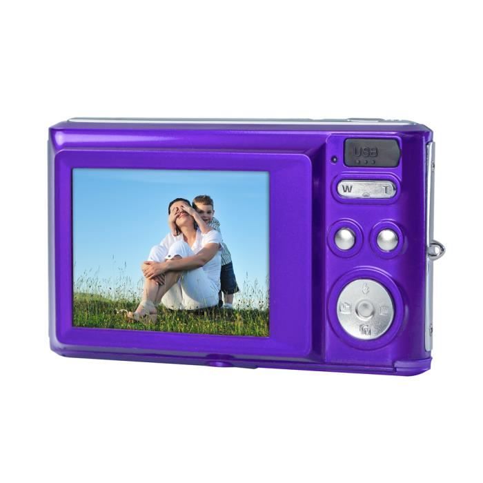 AGFA PHOTO Realishot DC5200 - Appareil Photo Numérique Compact (21 MP, 2.4’’ LCD, Zoom Digital 8x, Batterie Lithium) Violet