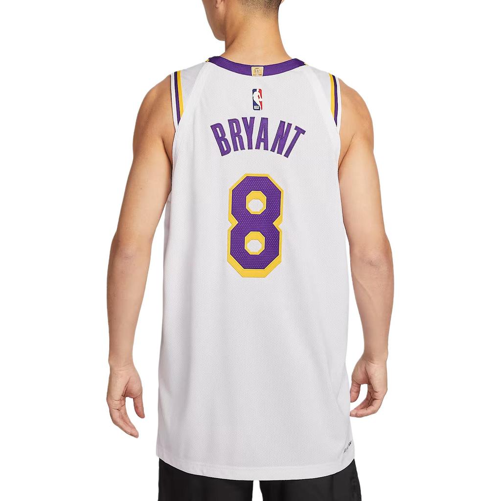 Nike Association Edition NBA Kobe Bryant 8 Los Angeles Lakers Breathable Athletic Slim Fit Sleeveless Basketball Jersey Men Jersey DM5911-102