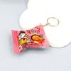 Simulation Instant Noodles Keychain Backpack Turkey Noodle Hanging Pendant Small Ramen Keychains Keyring For Kids