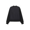 Moncler FW22 Egyszínű Logós Alkalmi Kerek Nyakú Pulóver Női pulóver Fekete H20938G00028809KX999