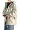 Hooded Jacket Men's Spring and Autumn Trendy Loose Handsome Casual Jacket Large Size Loose Youth Jacket Men's Jacket