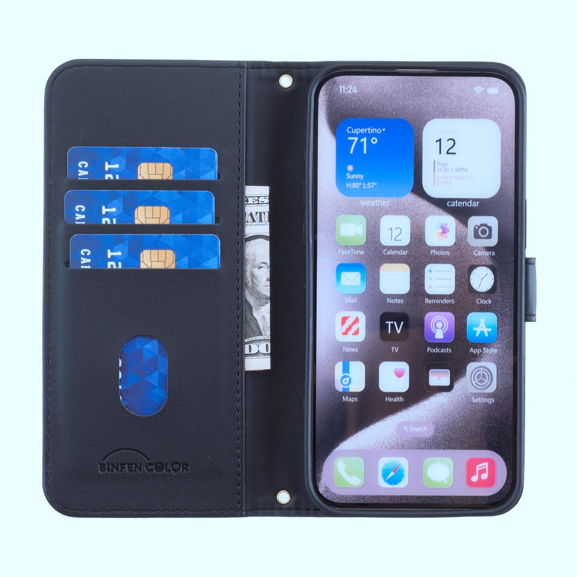 

BINFEN COLOR BF34 for Samsung Galaxy S25 Ultra Leather Case Wallet Square Grid Phone Cover Light Purple