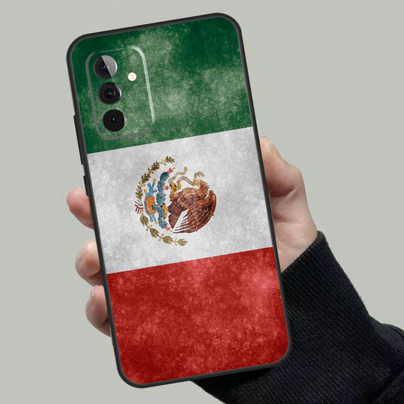 Mexico Mexican Flag Case For Samsung Galaxy A33 A53 A13 A23 A17 A06 A16 A56 A36 A54 A34 A14 A52 A32 A15 A35 A55