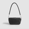 Niche Design Texture Solid Color Women's Bag Retro Lock Underarm Bag 100 Shoulder Crossbody Bag