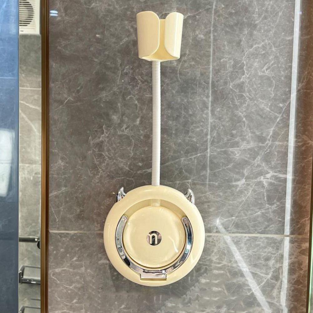 Moisture-proof Hair Dryer Fixer 360° Adjustable Bathroom Storage Rack Hair Dryer Organizer  Travel