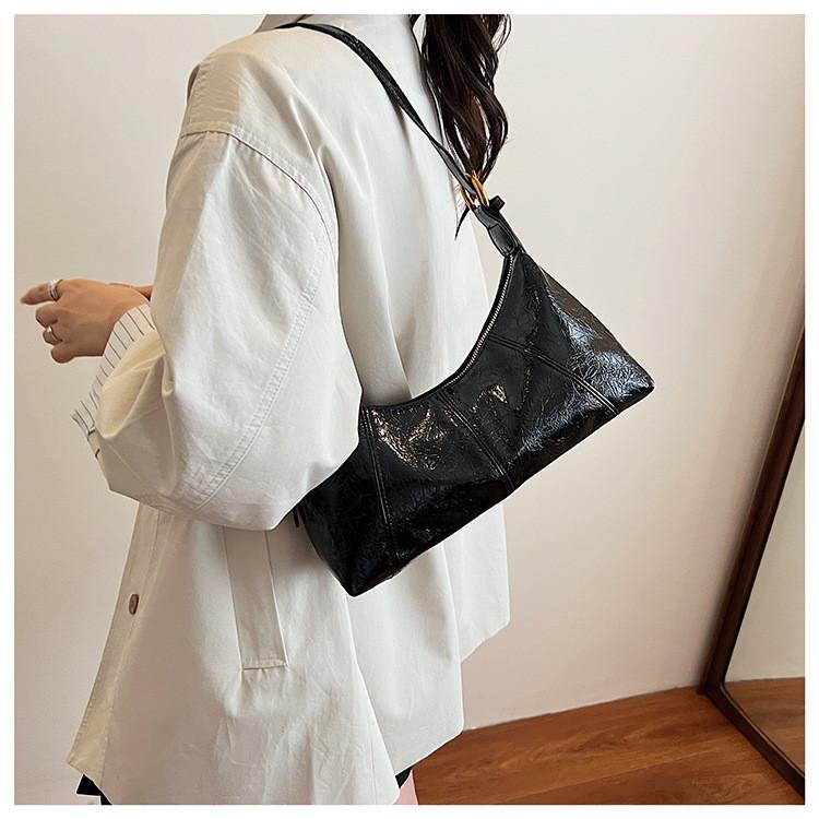 IELGY Ladies One-Shoulder Underarm Bag Retro Merad Color Cross-Body Fashion Bag