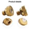 Misting Nozzles 20pcs 10mm * 5mm Outdoor Cooling Nozzles Easy Maintenance Nozzles Energy Saving Nozzles Garden Sprinkling