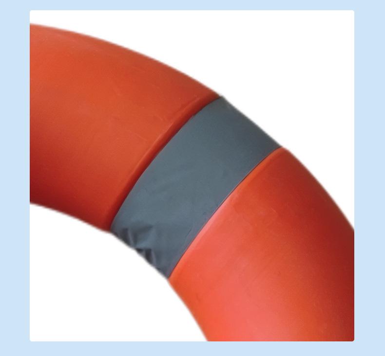 1.5kg Children's Thickened Plastic Lifebuoy - Large Buoyancy, Inflatable-Free, Marine-Grade.