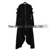 2022 Europe & America Solid Color Hooded Long Sleeve Irregular Women's Top CB8906