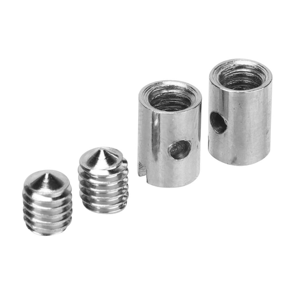 Throttle Cable Kit Throttle Cable Clamps Metal Silver for Maintenance Worker for Motorcycles