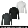 Slim Fit Long Sleeve T Shirt Men American Vintage Style Casual Gym Top Shoulder Enhancing Tee